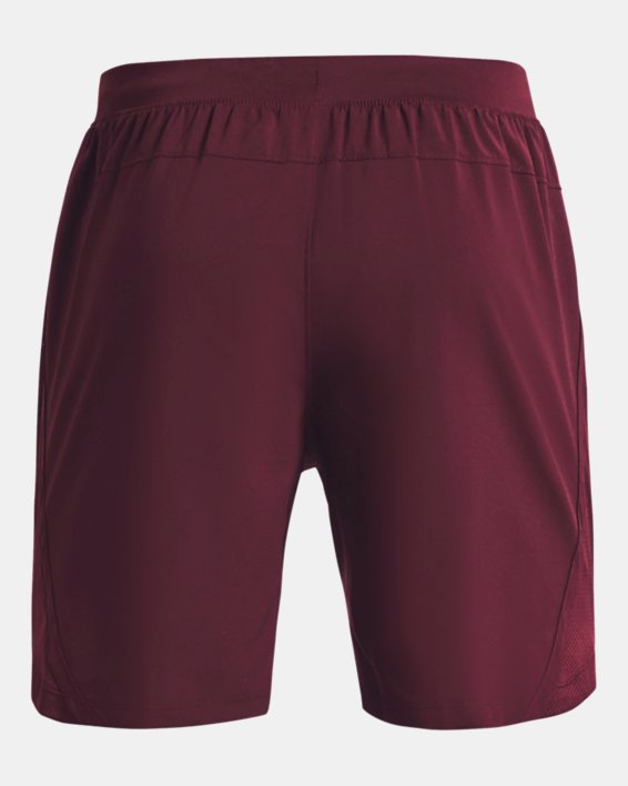 Men's UA Launch Run 7" Shorts in Maroon image number 7